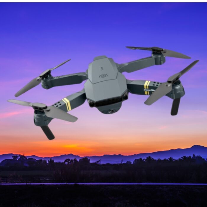 Black Falcon 4K Dual Camera Foldable Quadcopter