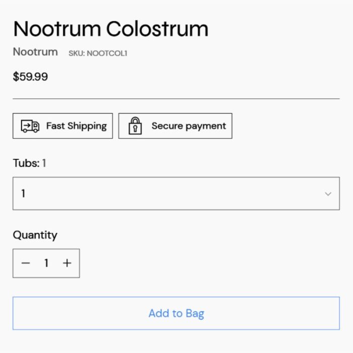 Nootrum Colostrum - Image 2