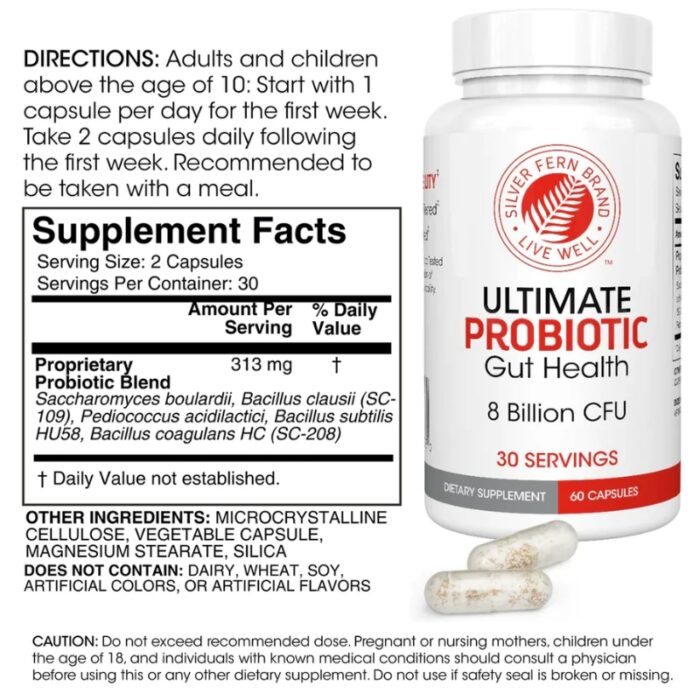 Silver Fern Ultimate Probiotic Supplement - Image 2